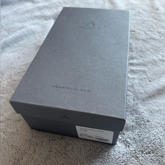 Aquatalia Summer Suede Block Heel Sandal - Picture 8 of 9